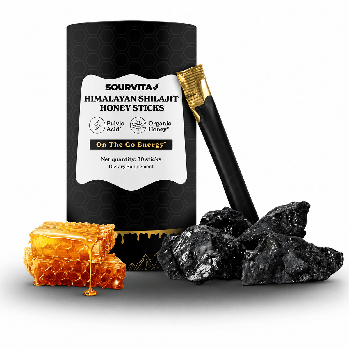 Himalayan Shilajit Honey Sticks