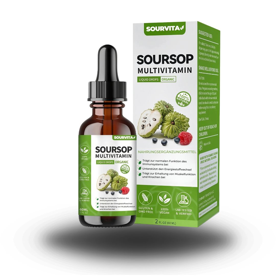 Soursop Multivitamin Liquid Drops – 60ml