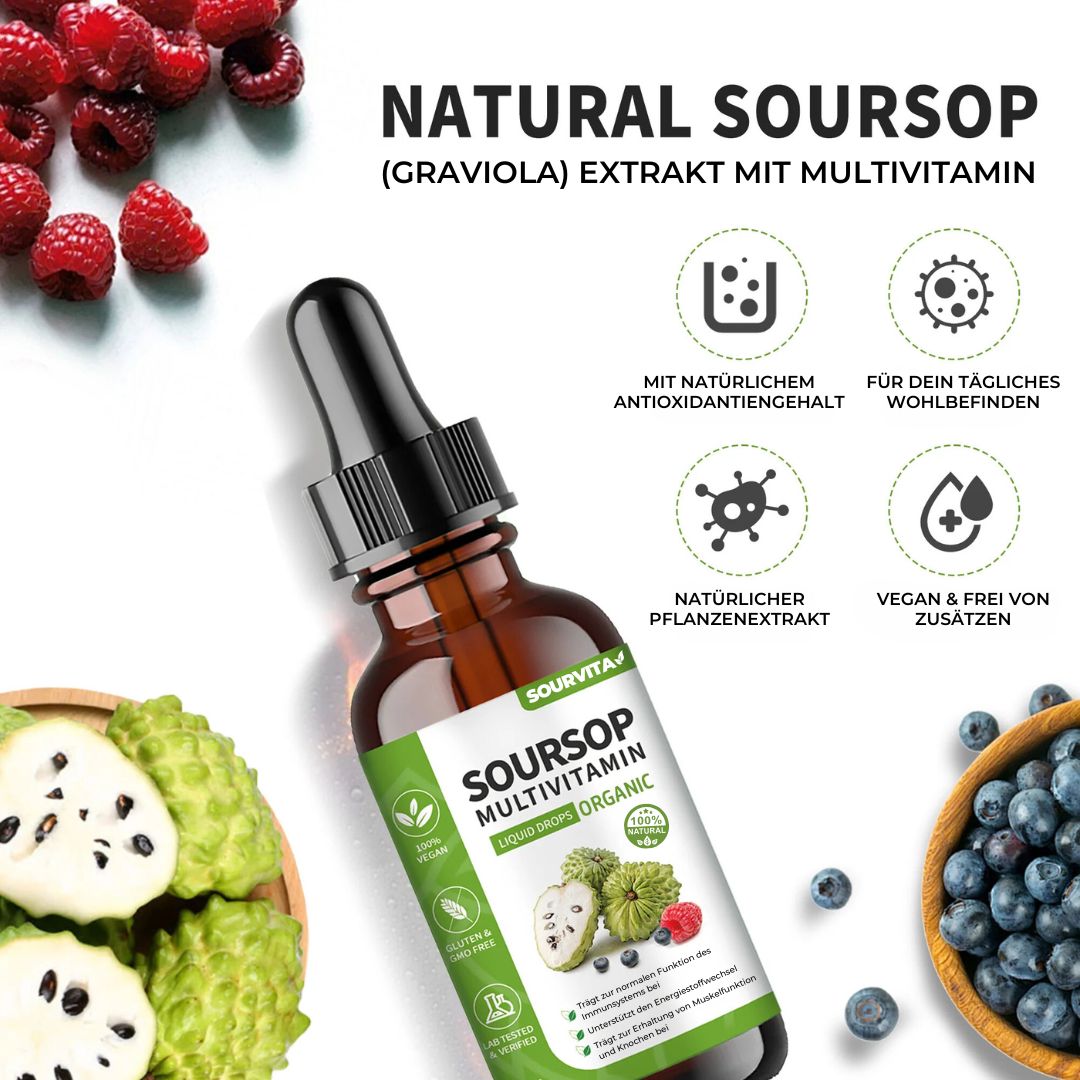 Soursop Multivitamin Liquid Drops – 60ml
