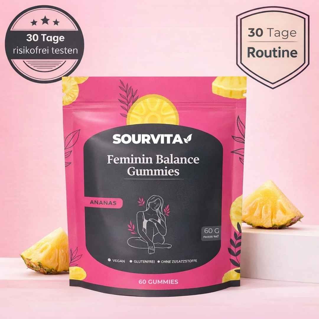 Feminin Balance Gummies - Ananas - Sourvita