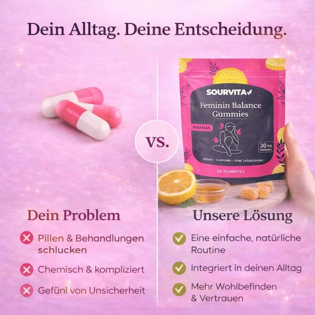 Feminin Balance Gummies - Ananas - Sourvita