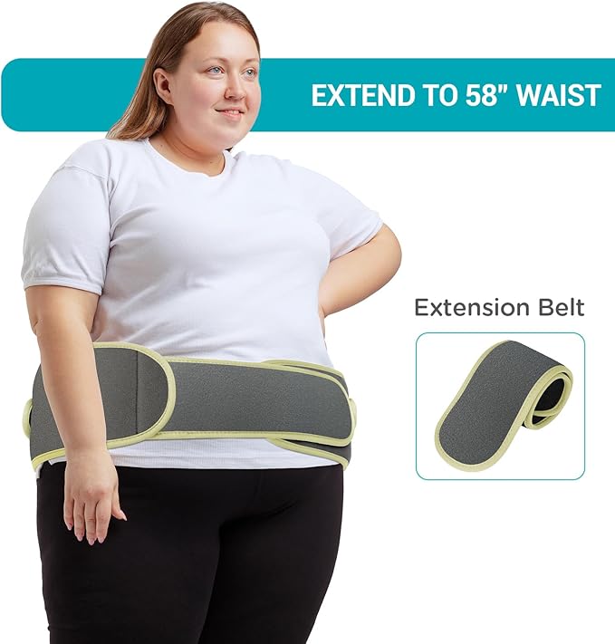 Heating Pad with Massager for Back Pain Relief
