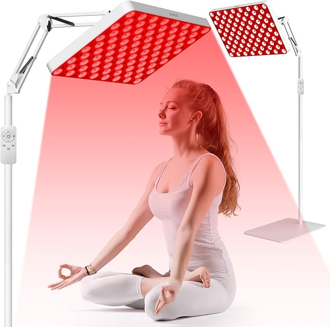Therapy Lamp，Red Light Therapy Panel with Remote