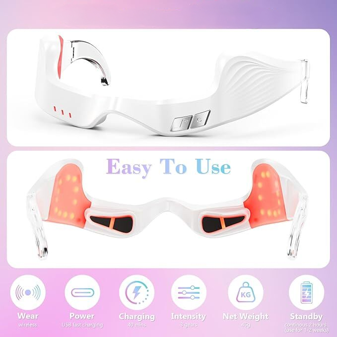 Red Light Therapy Glasses