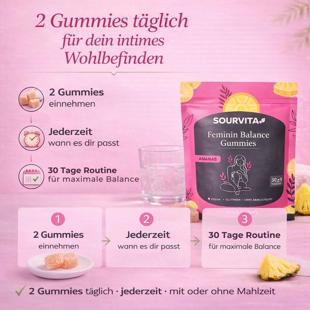 Feminin Balance Gummies - Ananas - Sourvita