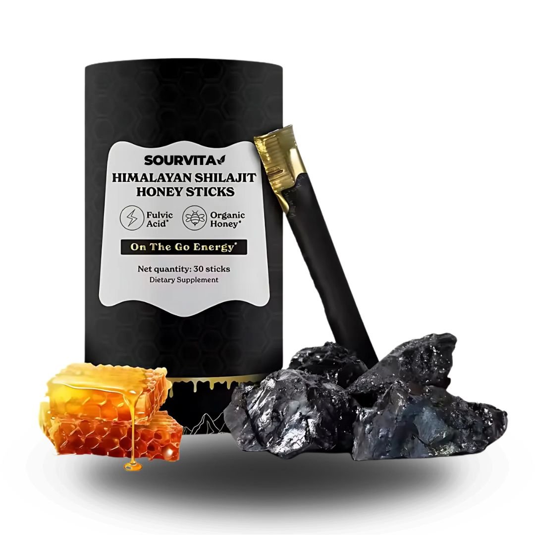 Himalayan Shilajit Honey Sticks - Sourvita