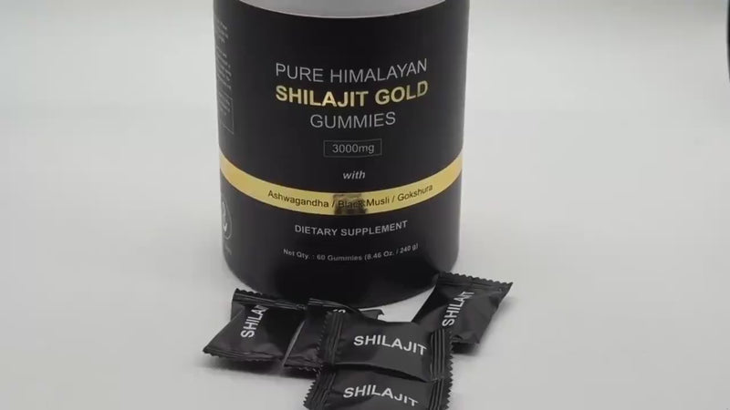 Himalayan Shilajit Gold Gummies von Sourvita.